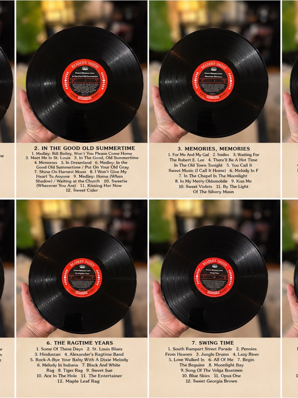 Any 3 for $50-Down Memory Lane 65 Years of Song Hits - Vintage Record Set - Picture 3 of 5